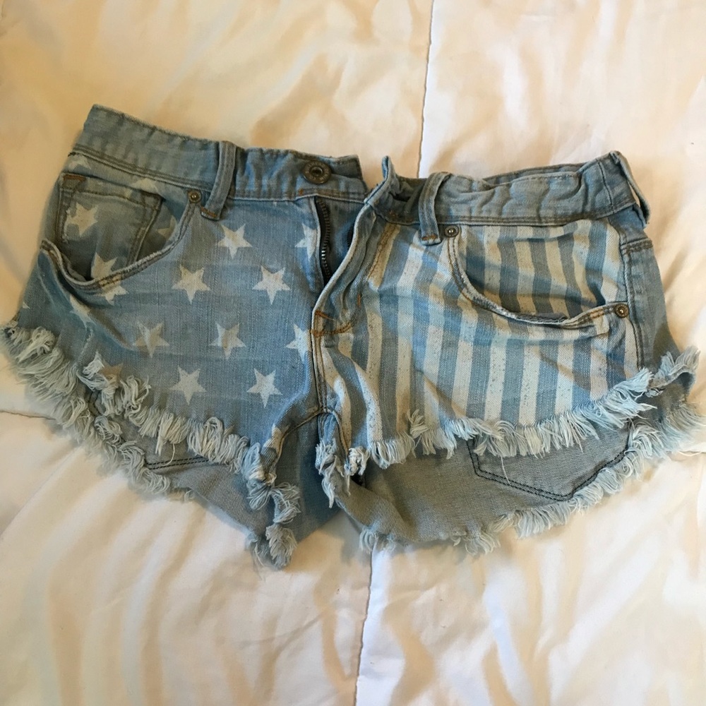 Jean shorts